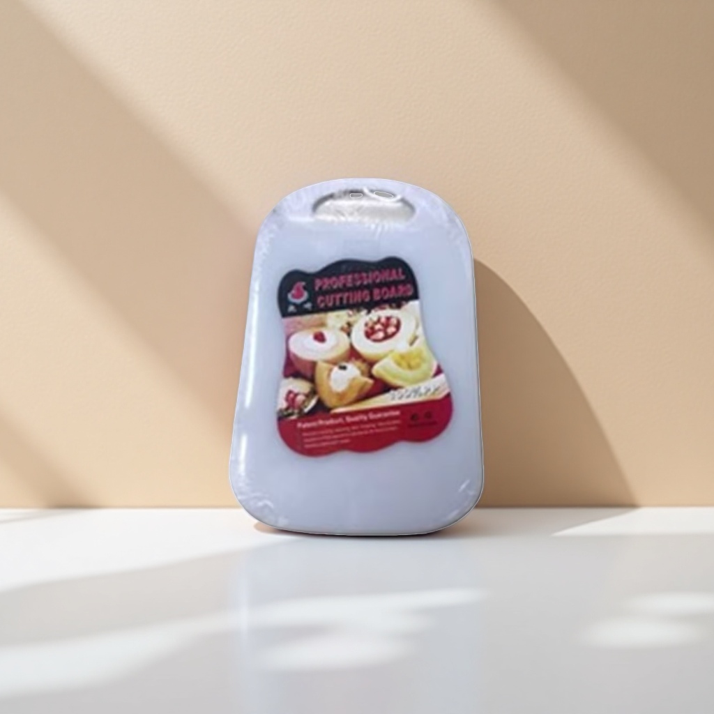 Tabla de corte de plástico blanco espesada antideslizante tabla de corte de cocina para el hogar placa de cocina de grado alimenticio Specification image