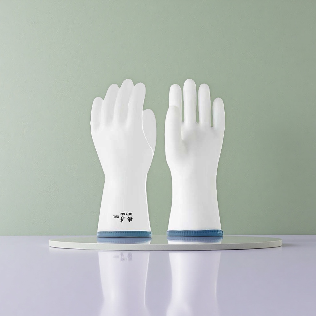 White gloves, universal thickened cotton gloves, anti-slip, warm and hand care products