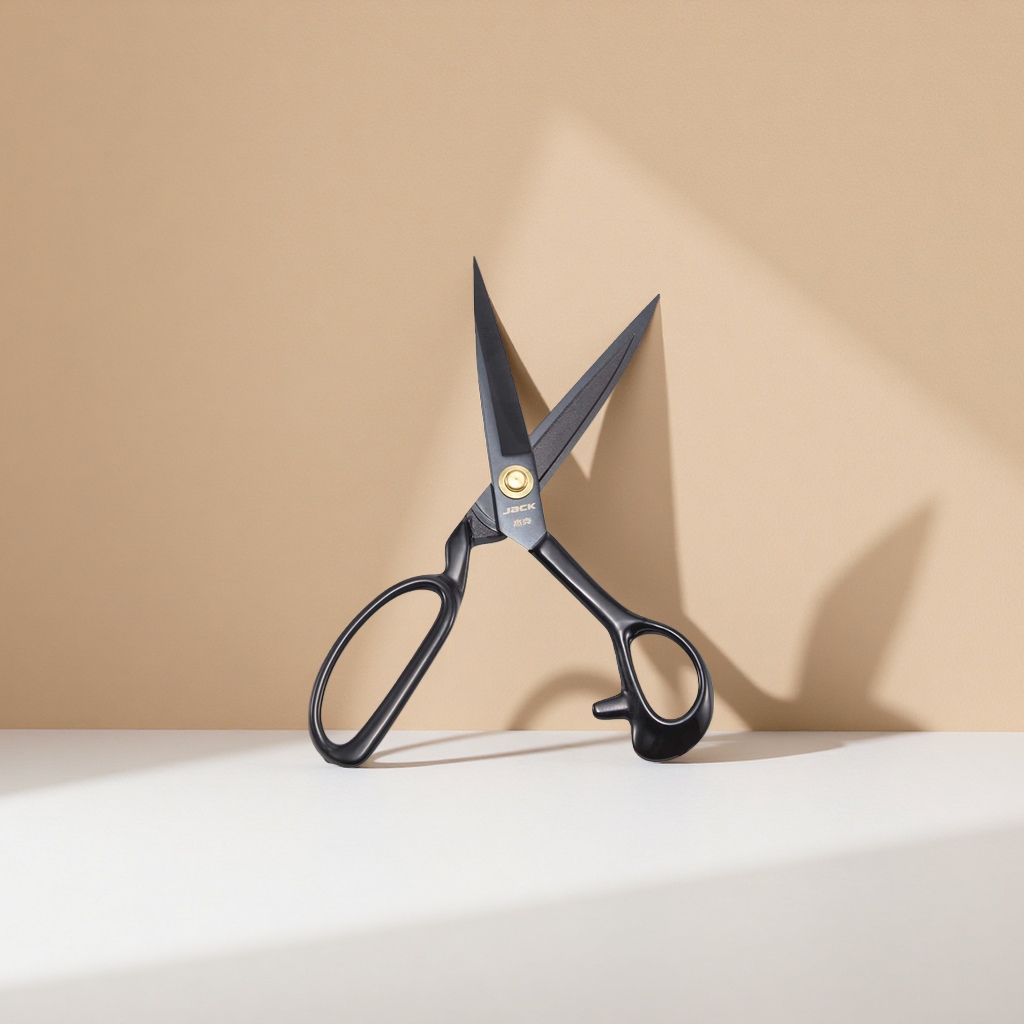Stainless steel sharp household scissors 20cm multi-functional fabric cutting and paper-cutting scissors Application Scenario