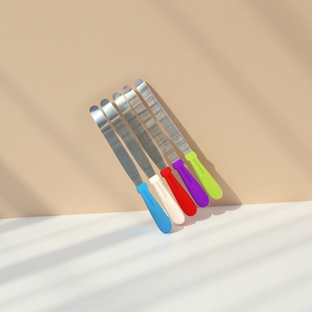 Colorful handle knife set, multi-functional kitchen knife, stainless steel, sharp and durable