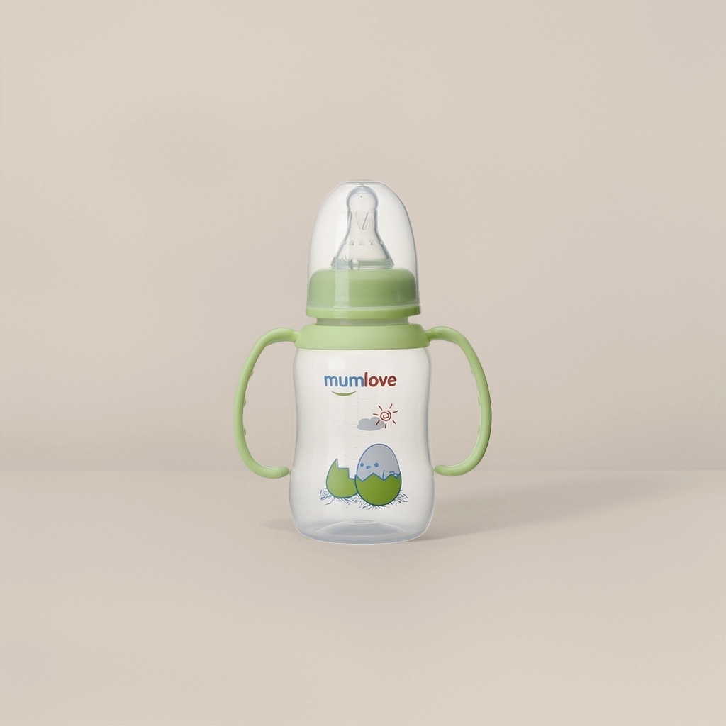 Beiqin baby bottle made of PPSU material with a wide mouth and anti-inflation capacity of 240ml Specification image