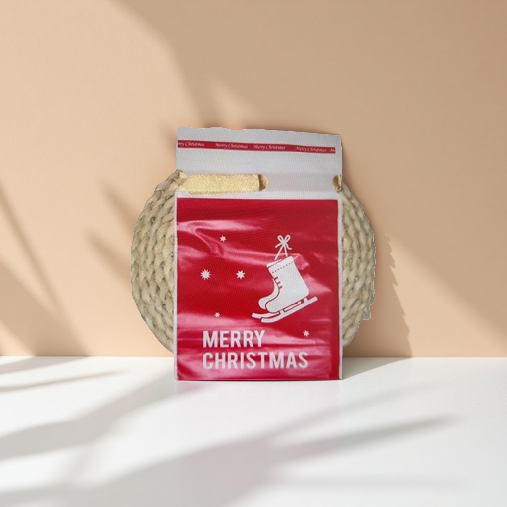Christmas festive decor flags with red, green and gold color schemes are suitable for both indoor and outdoor use