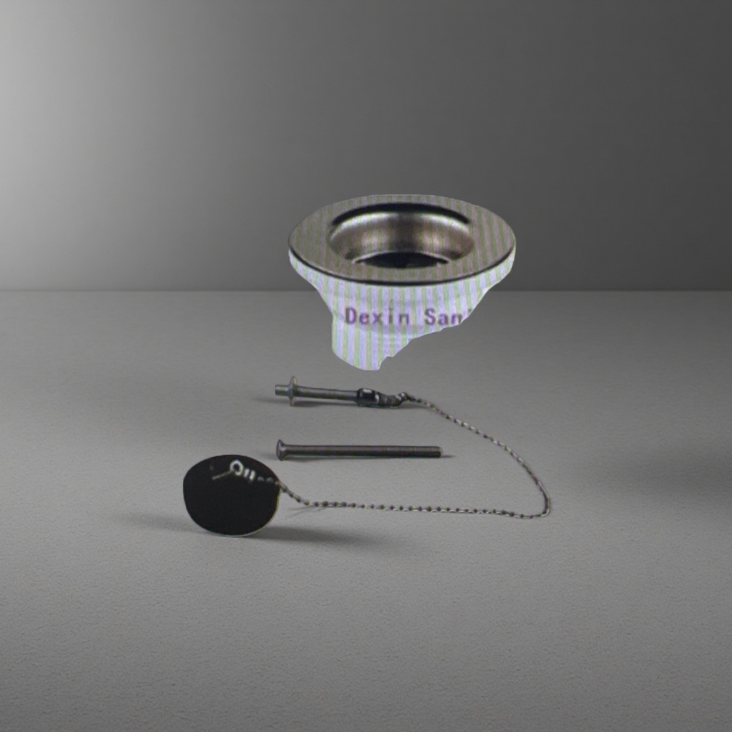 طراز DX-B1253 قطع الصرف الصحي العامة لمطبخ الاغتسال من الفولاذ المقاوم للصدأ Specification image