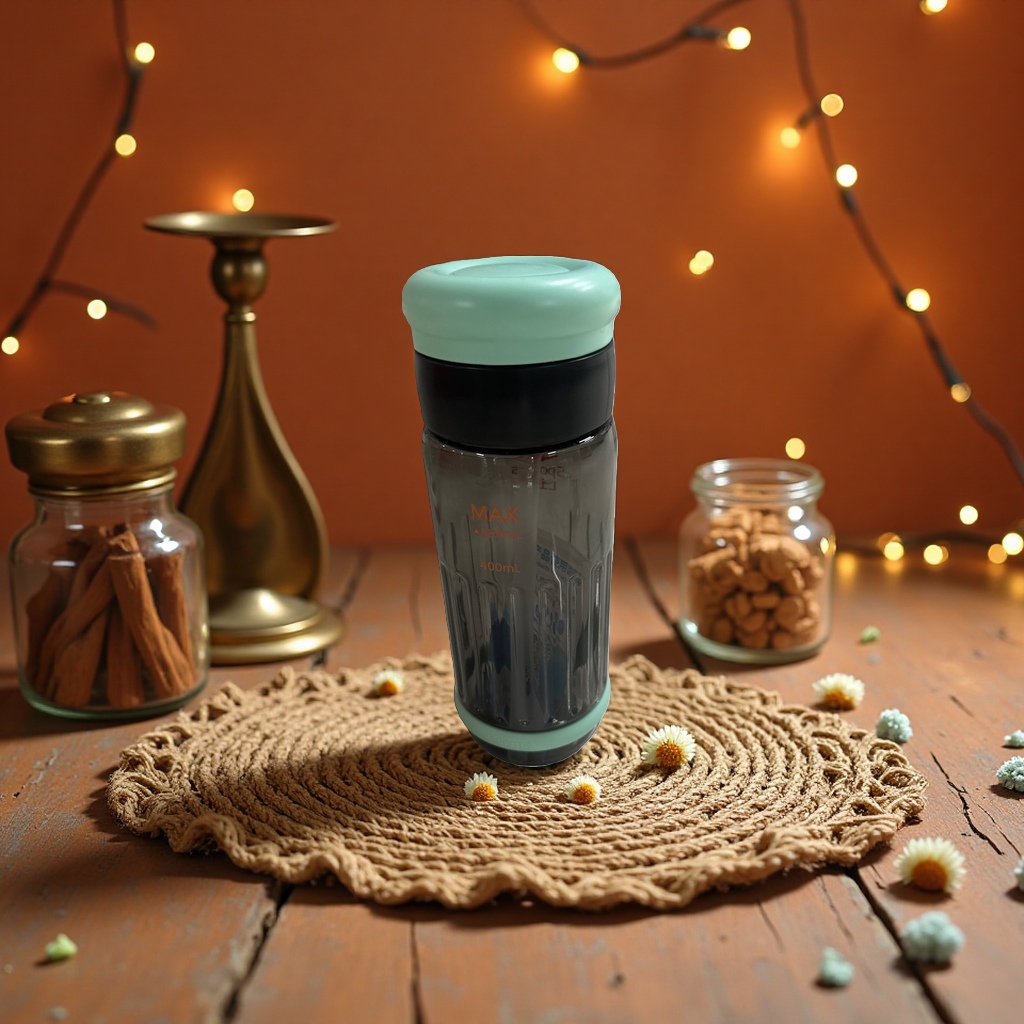 高硼硅玻璃水杯 500ml 耐热防爆 家用办公茶水分离