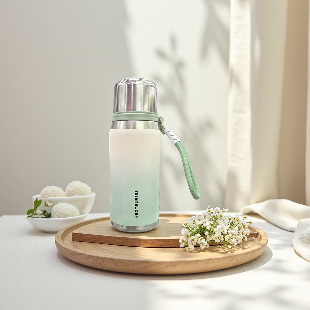 Metal water cup main body, stainless steel insulated cup accessories, replaceable cup body, universal water cup base Specification image