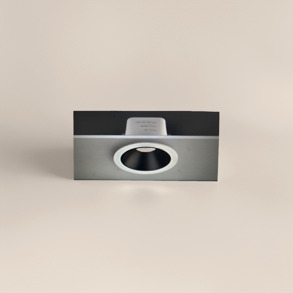 360-degree rotating and focusing LED spotlights for home and commercial lighting, 12W warm white light Specification image