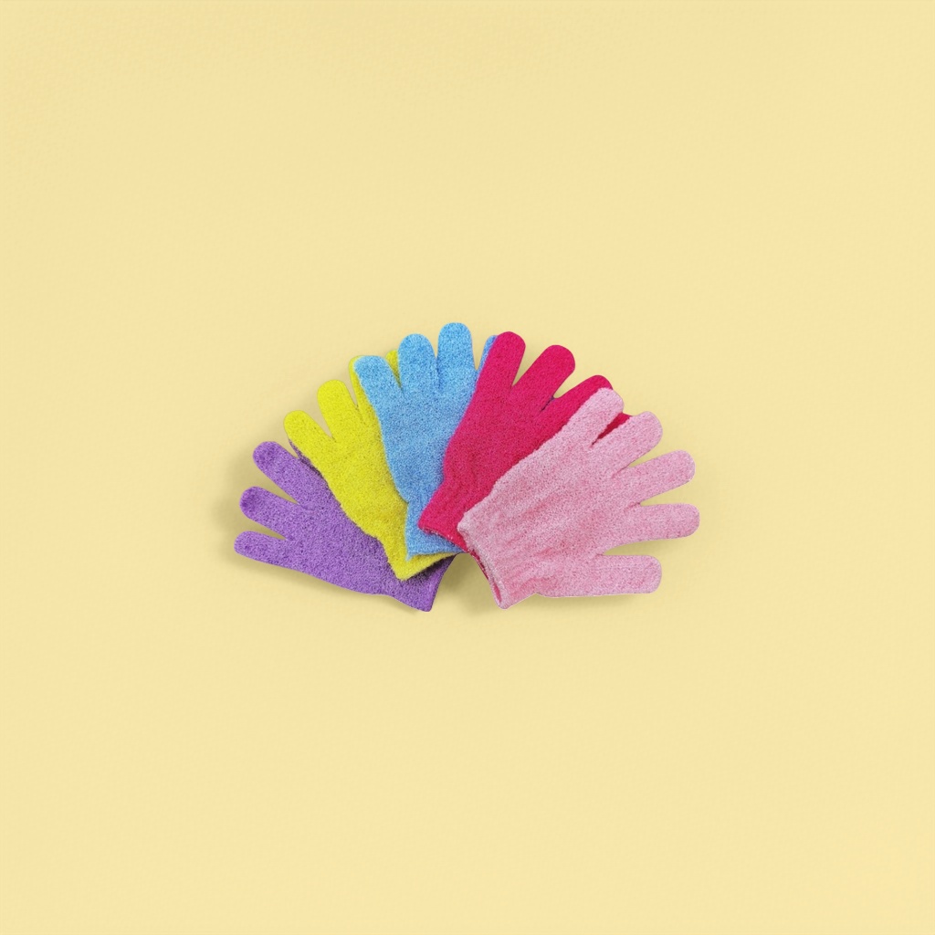 Pure cotton scrub gloves, unisex exfoliating bath cleaning products Application Scenario