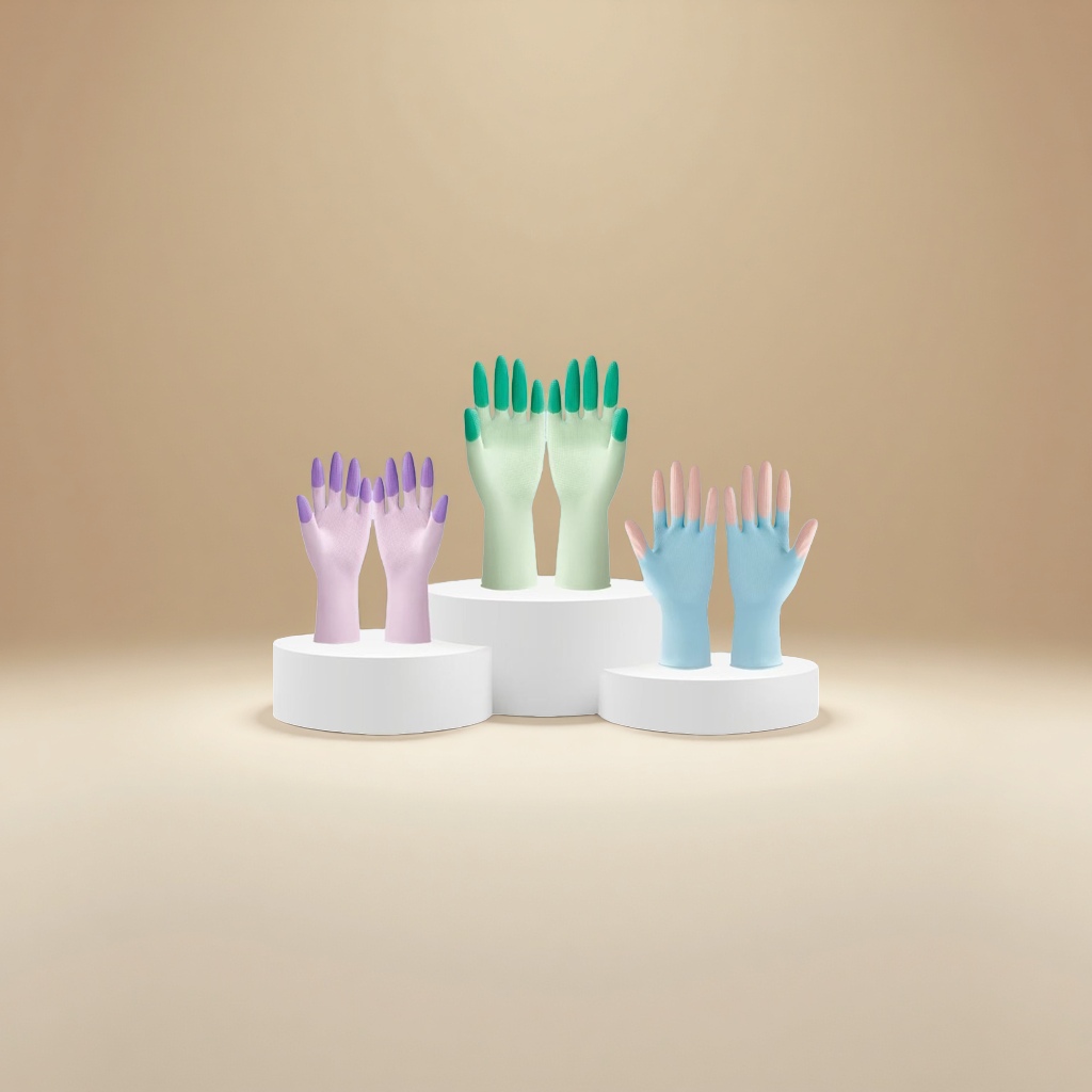 Choose from a variety of colors at will. Rubber gloves are anti-slip, wear-resistant and thickened for household cleaning and labor protection