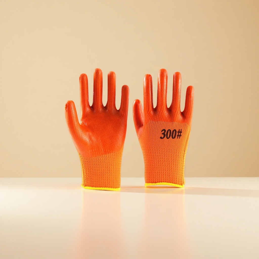 قفازات نصف معلَّقة من طراز PVC Specification image