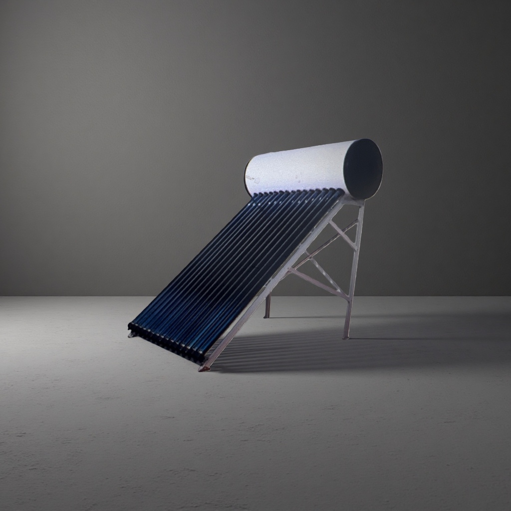Household vacuum tube pressurized solar water heater system Application Scenario