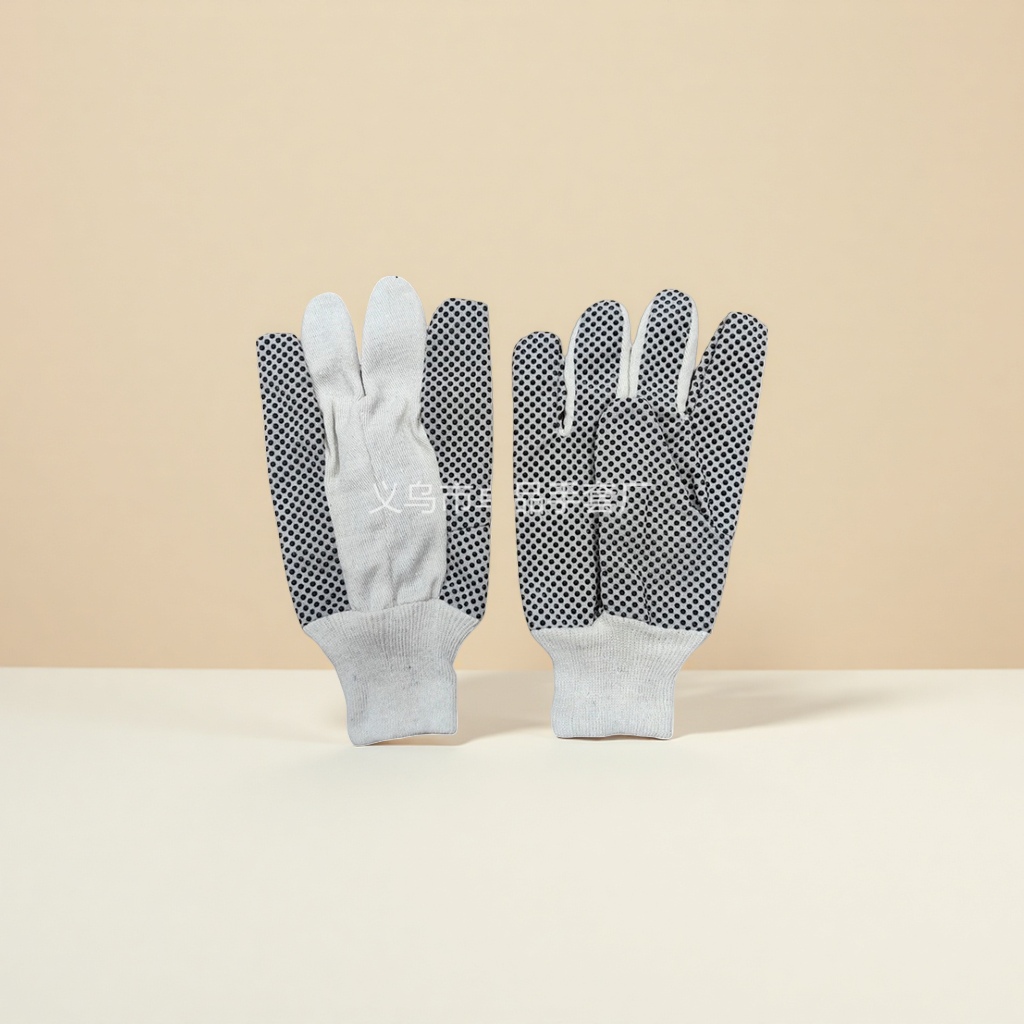 Canvas dispensing gloves, thickened anti-slip and wear-resistant labor protection work gloves
