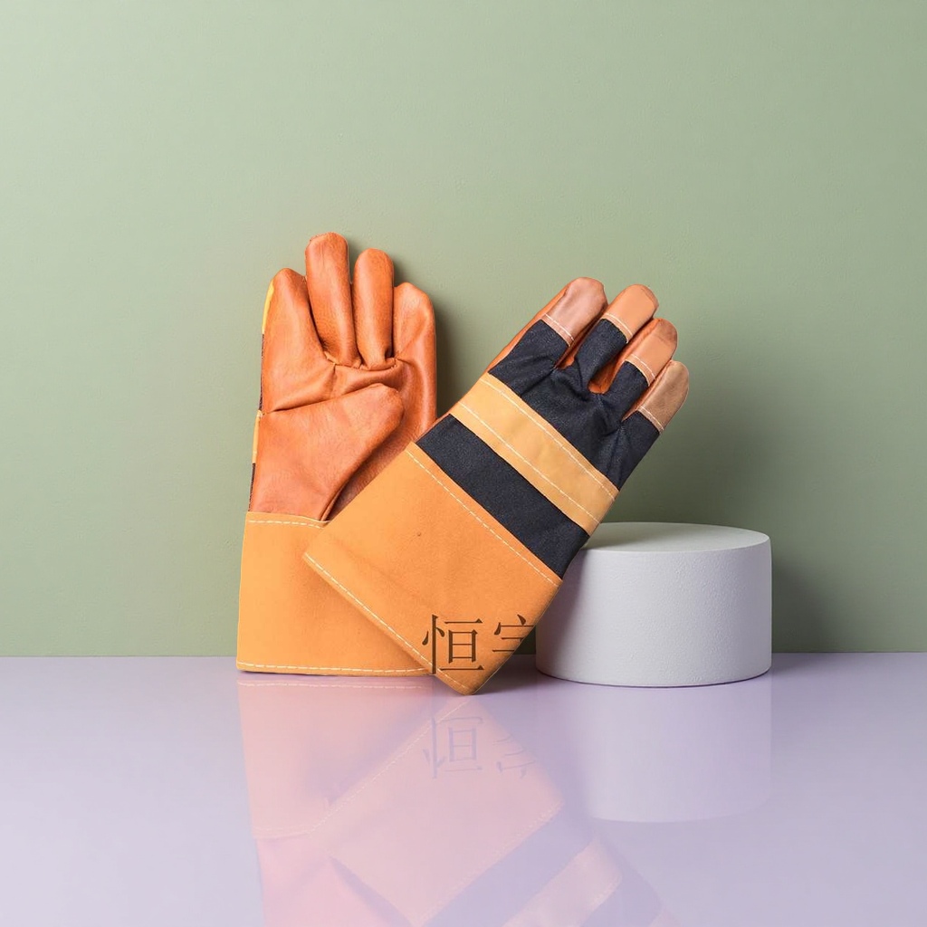 Thickened anti-slip and wear-resistant protective gloves for labor protection Specification image