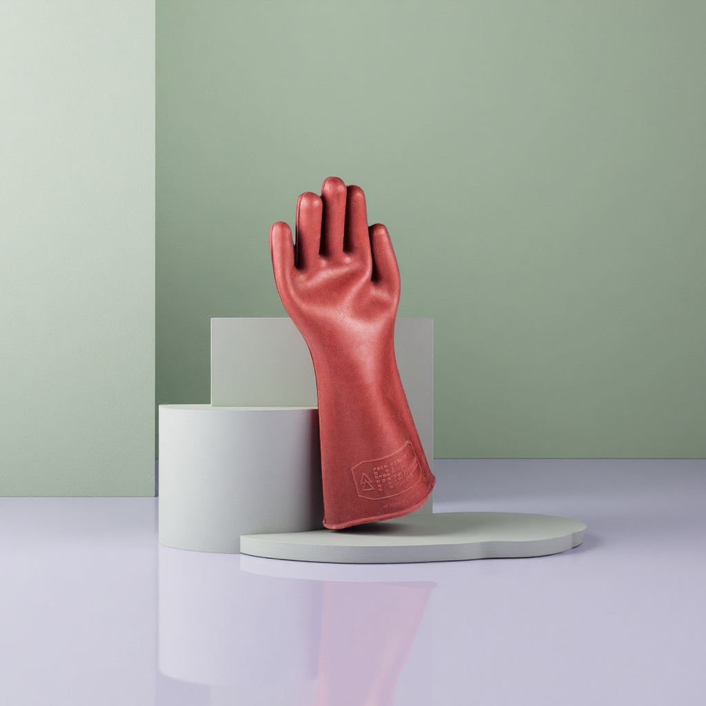 High-voltage rubber insulating gloves, electrician protection, high-voltage resistant insulating rubber gloves