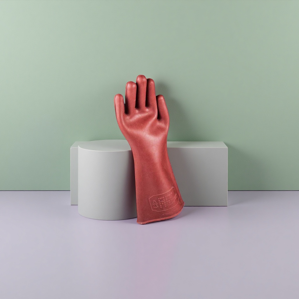 High-voltage rubber insulating gloves, electrician protection, high-voltage resistant insulating rubber gloves Application Scenario