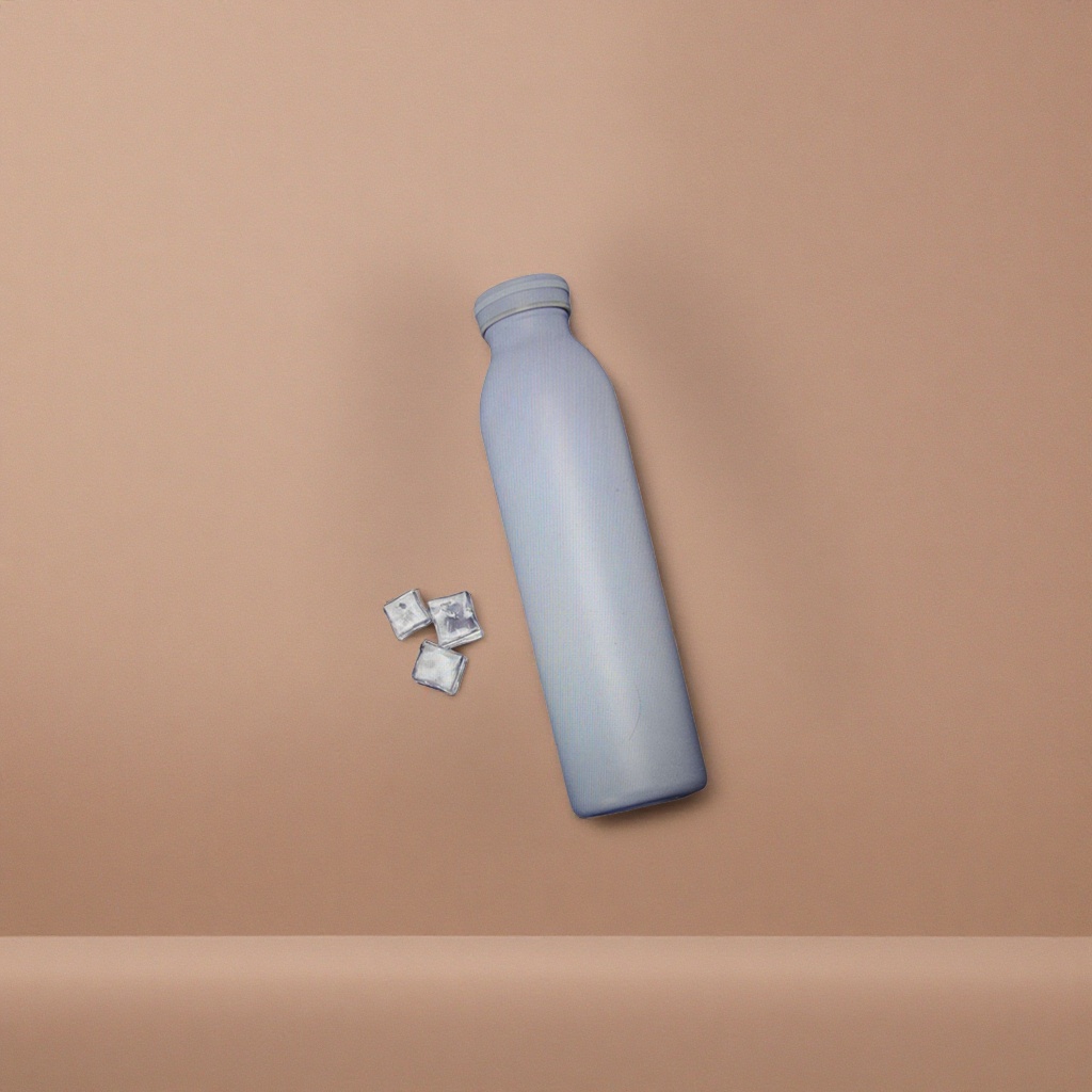浅蓝色水瓶 便携运动水壶 家用办公水杯 500ml