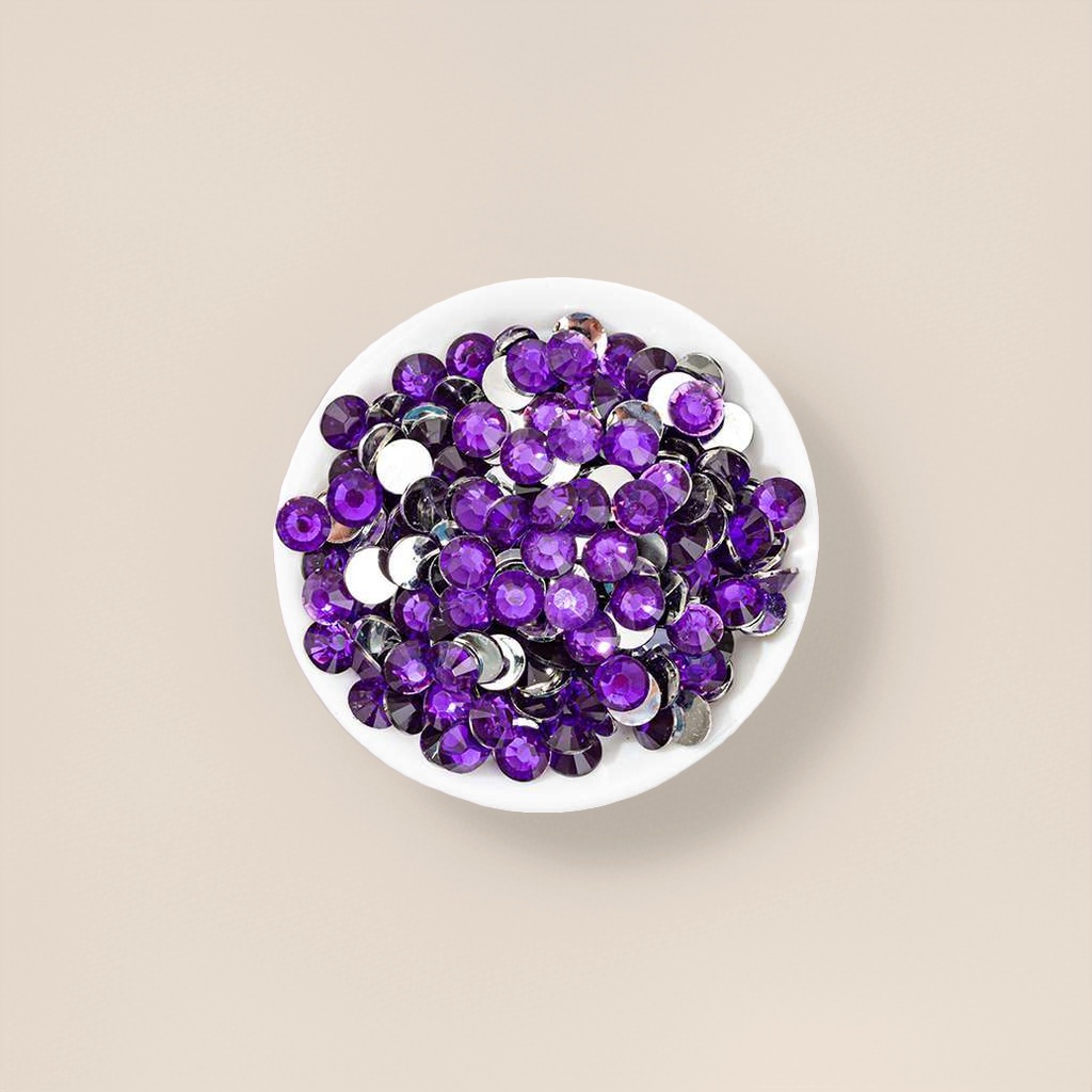 Fondo plano redondo diamond violet Application Scenario