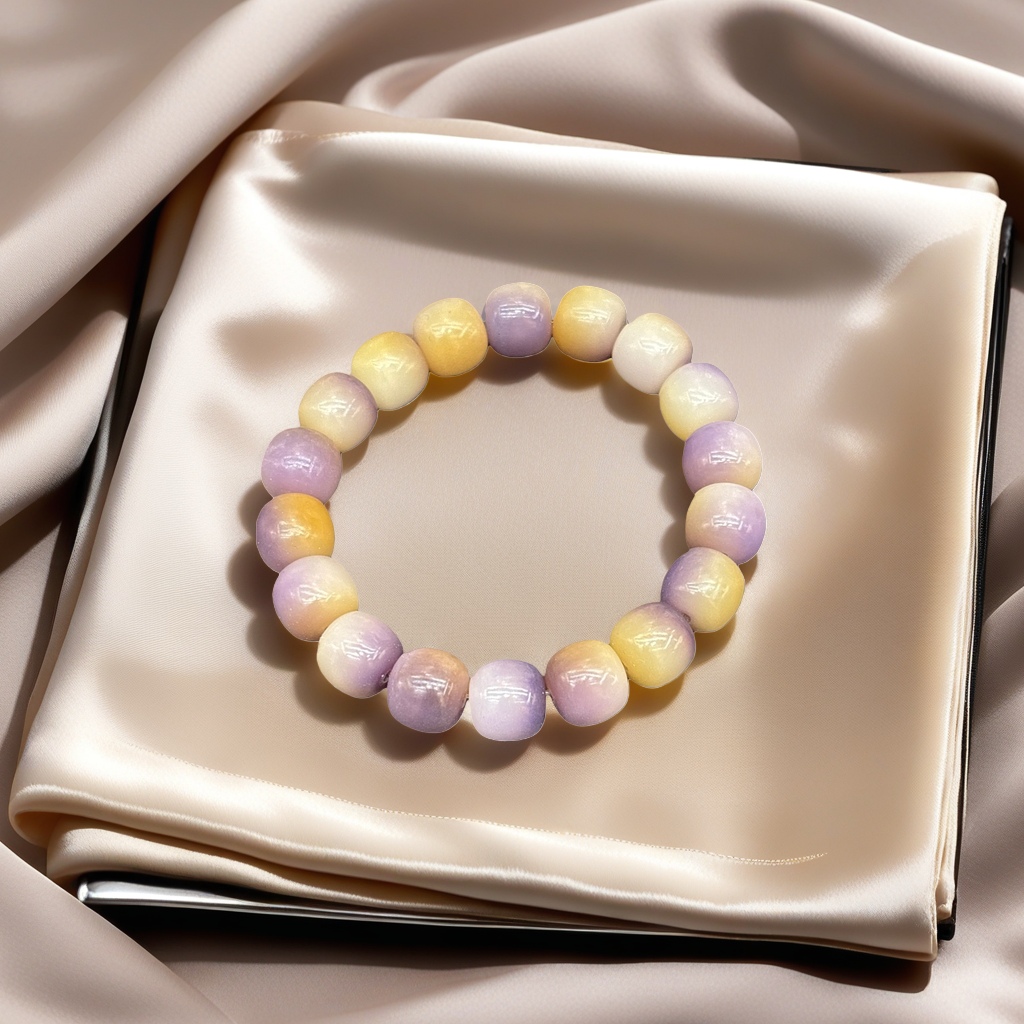 Colorful bead bracelet, a round and colorful beaded accessory, is a fashionable accessory suitable for both men and women Application Scenario