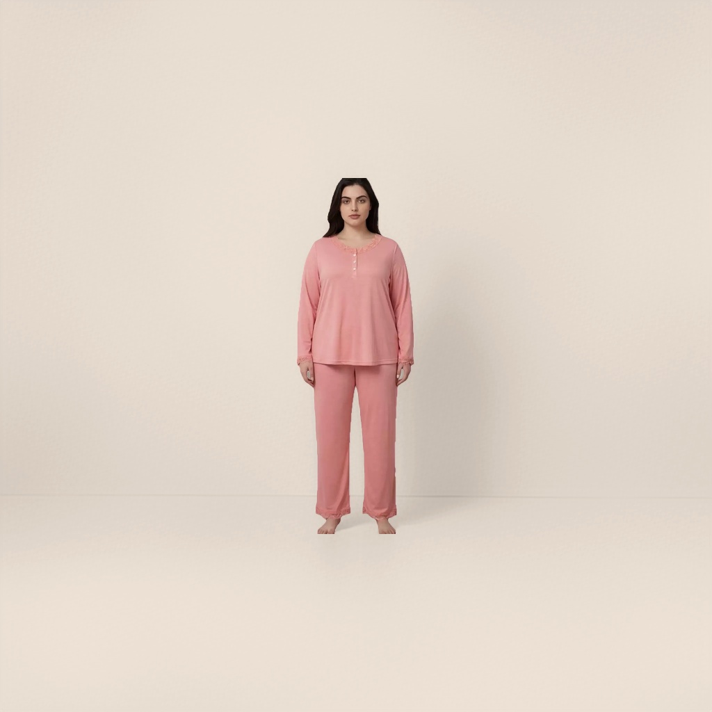 女士家居服实物图