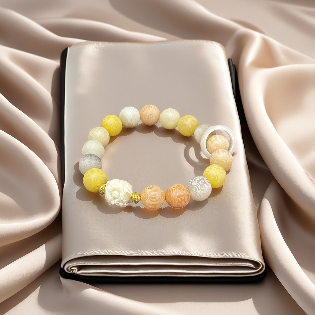 Natural stone bracelets for couples, simple and fashionable, versatile jewelry for both men and women Application Scenario
