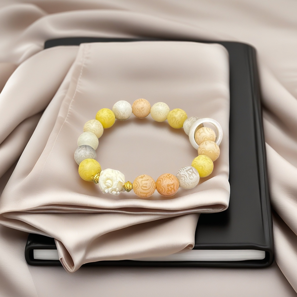 Natural stone bracelets for couples, simple and fashionable, versatile jewelry for both men and women