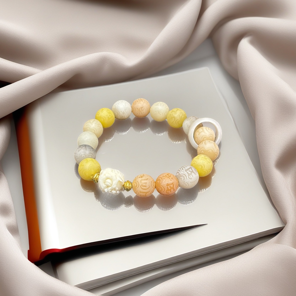 Natural stone bracelets for couples, simple and fashionable, versatile jewelry for both men and women details Picture