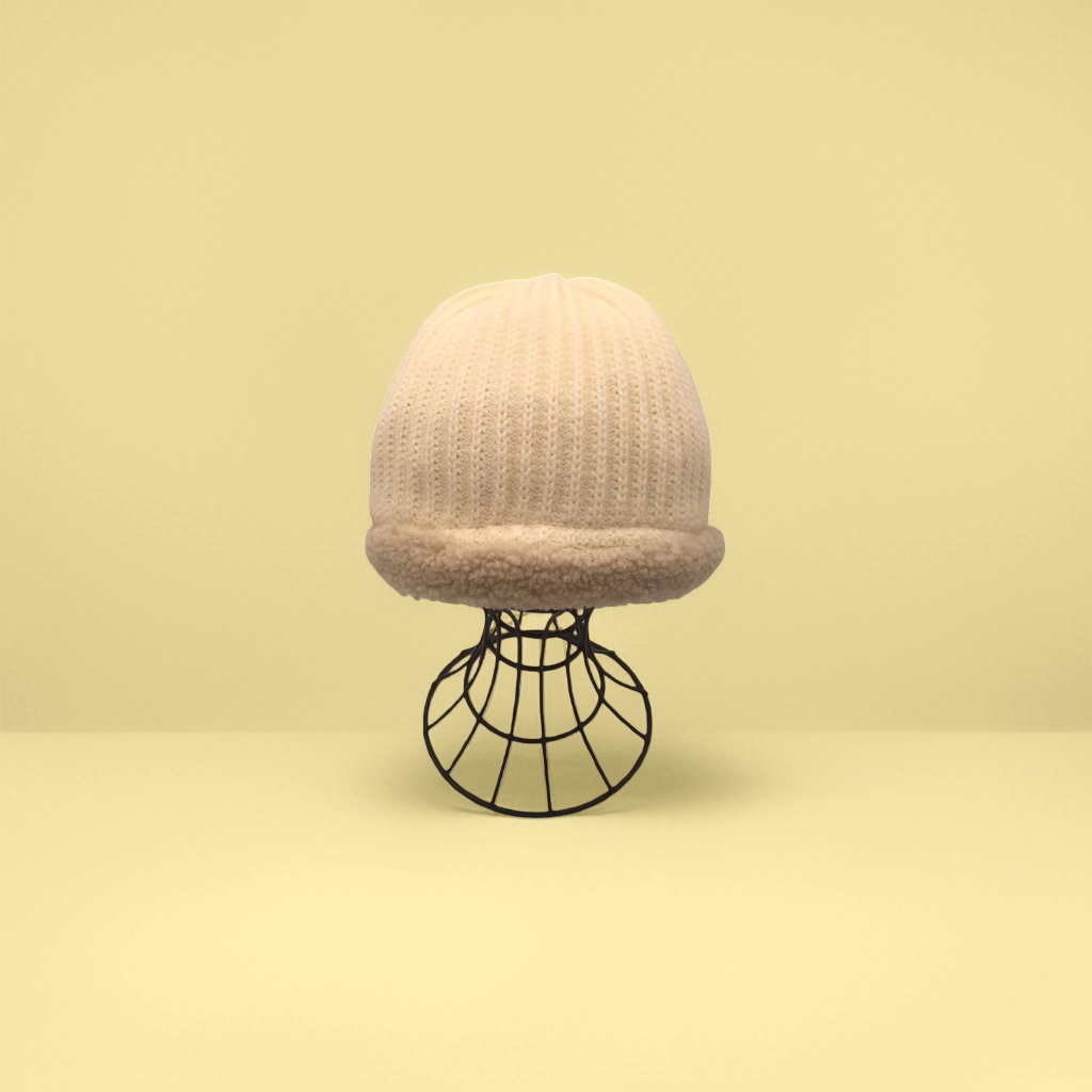 Knitted hat, warm woolen hat, suitable for both men and women in winter, comfortable, soft and foldable Application Scenario