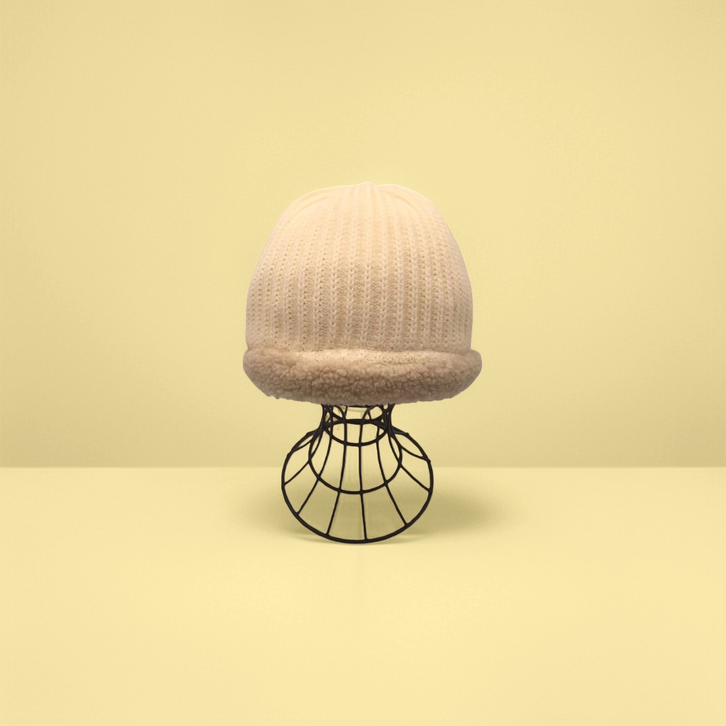 Gorra de punto gorra térmica gorra de lana invierno unisex cómodo suave plegable