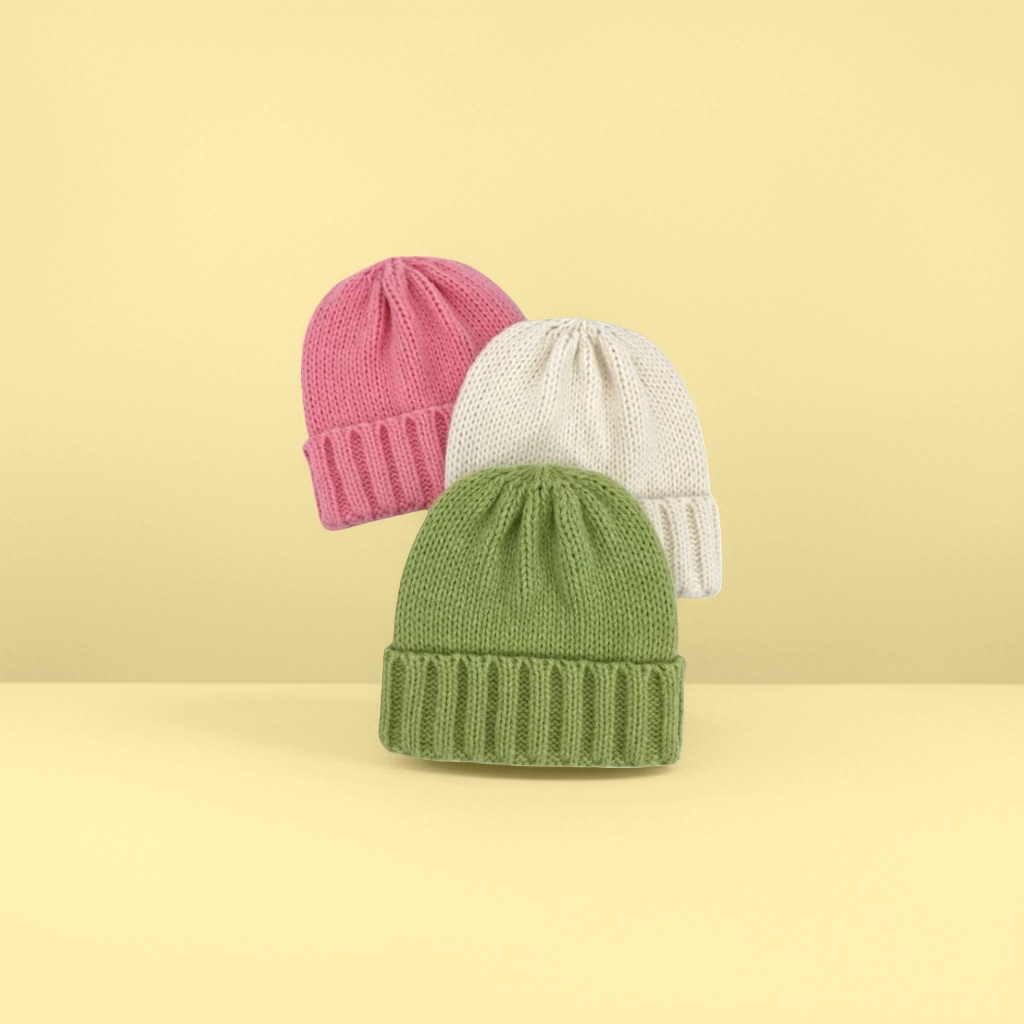 Gorra de punto gorra térmica gorra de lana invierno unisex casual versátil