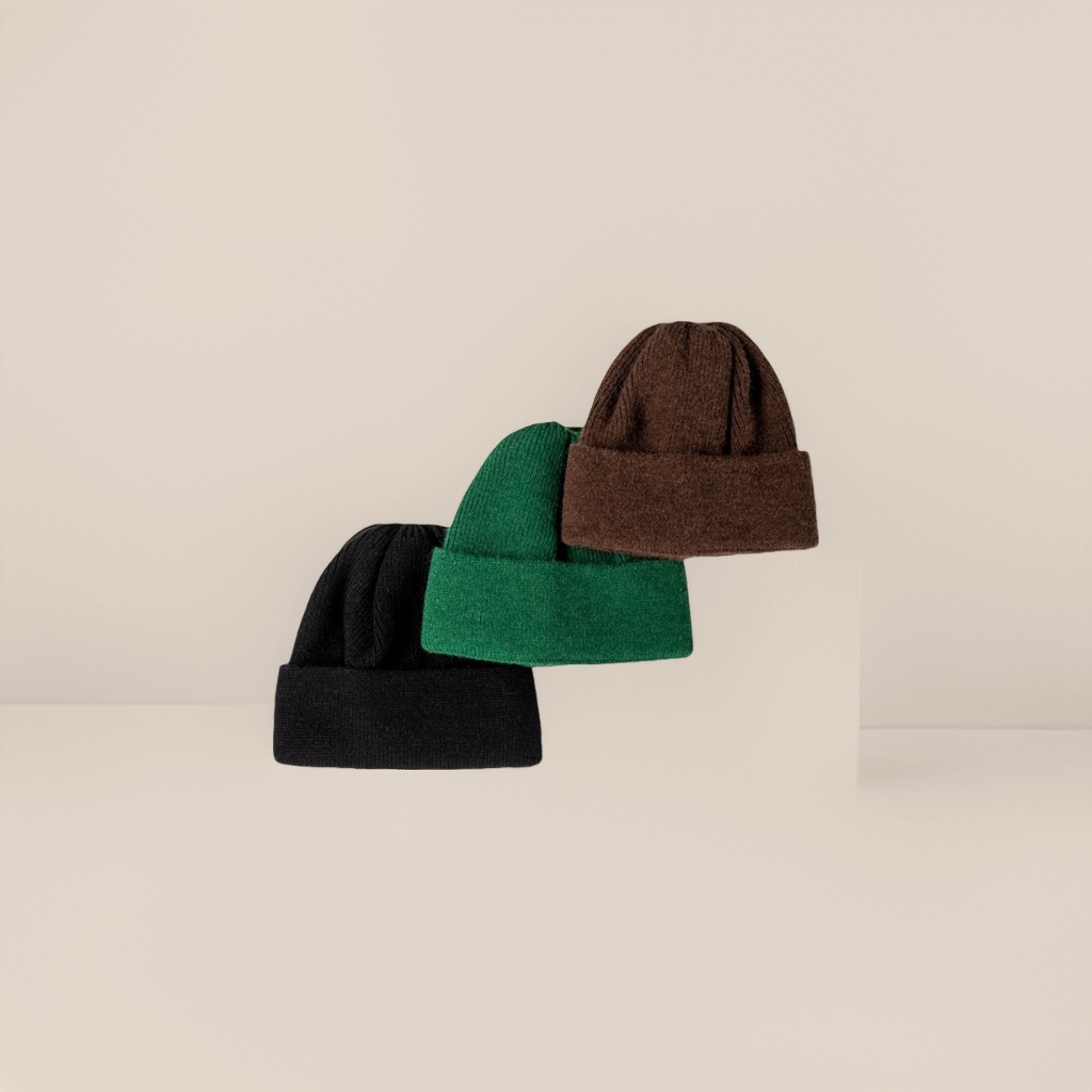 Sombrero de punto sombrero algodón suave transpirable primavera otoño fino casual versátil