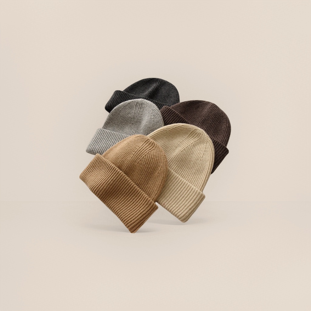 Sombrero de punto sombrero algodón suave transpirable primavera otoño diario casual versátil details Picture