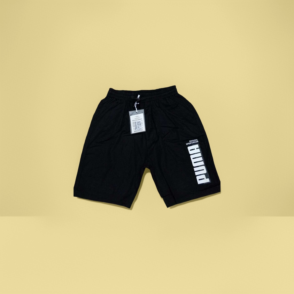 Black sports shorts, quick-drying, breathable, high-elasticity, fitness, running and casual men's style