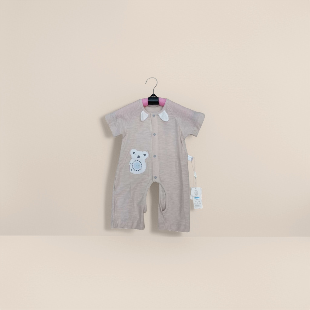 Baby pure cotton one-piece suit, spring and autumn style, crawling suit, farting suit, newborn monk suit