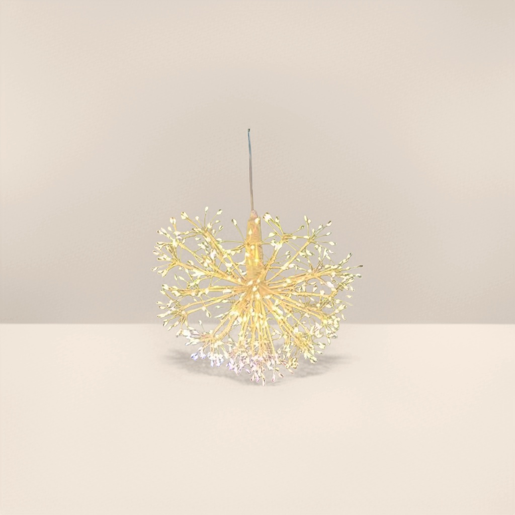 The golden branch-shaped outdoor decorative lamp is modern and simple Specification image
