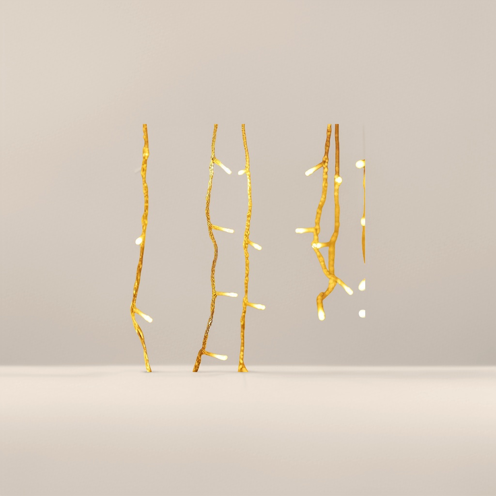 Warm light string lights decorate the festive atmosphere, waterproof outdoor and indoor LED color lights