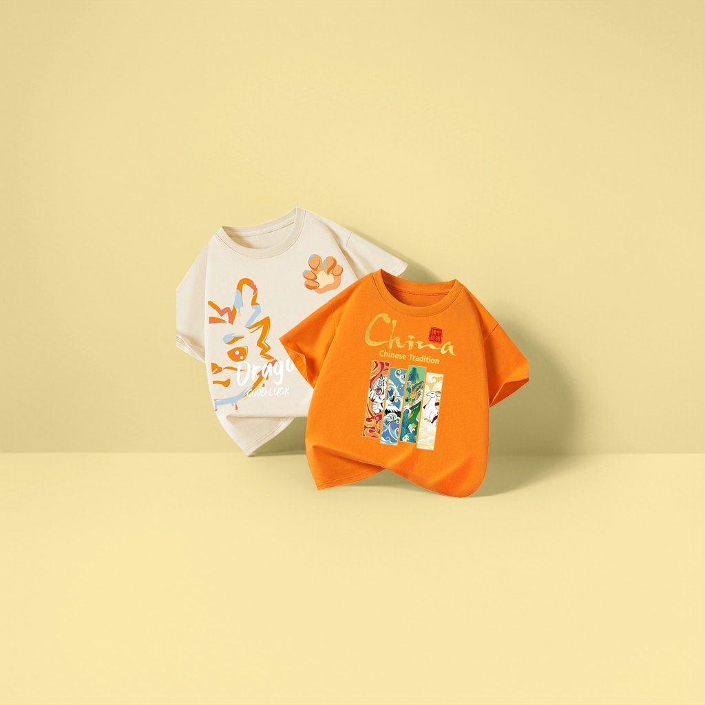 A pure cotton T-shirt is a basic round-neck short-sleeved top for both men and women Specification image