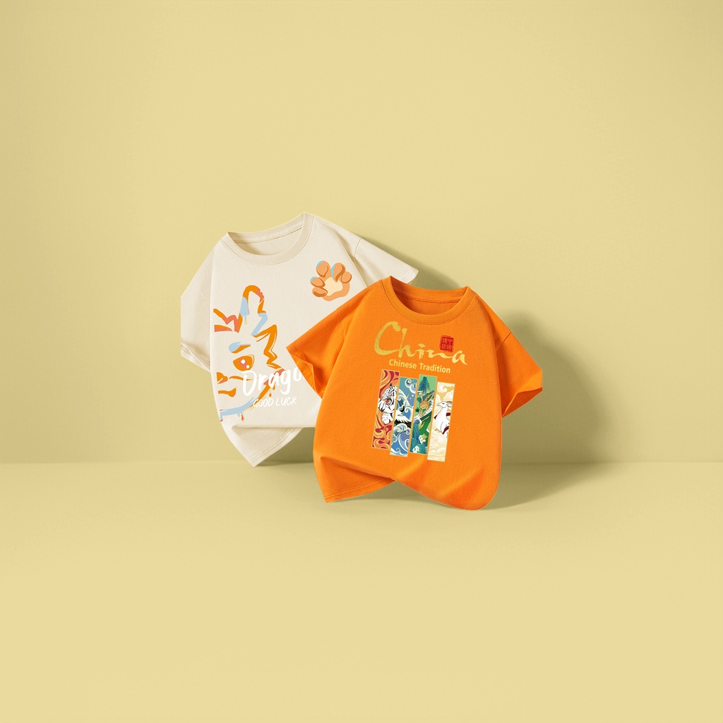 A pure cotton T-shirt is a basic round-neck short-sleeved top for both men and women