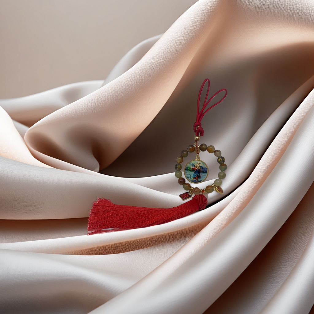 Red tassel string handmade jewelry, suitable for both men and women, couple style Specification image