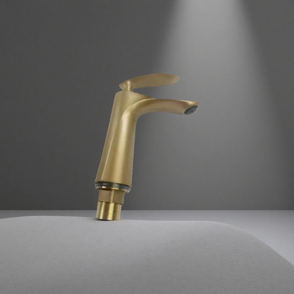 The main body of the golden faucet is fully copper and gold-plated, making it a universal faucet accessory for kitchens and bathrooms Application Scenario