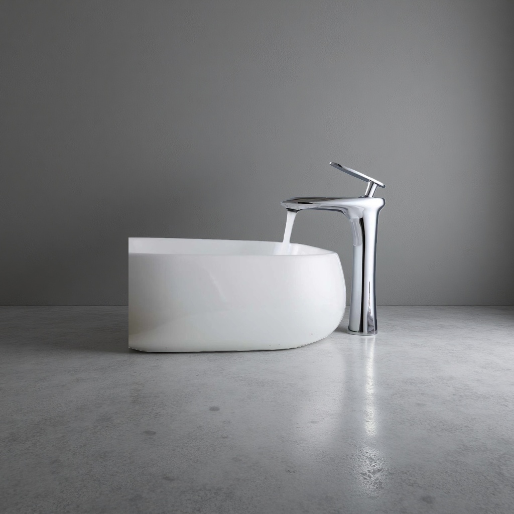 Modern-style faucet, all-copper thickened anti-rust kitchen pull-out hot and cold water faucet Application Scenario