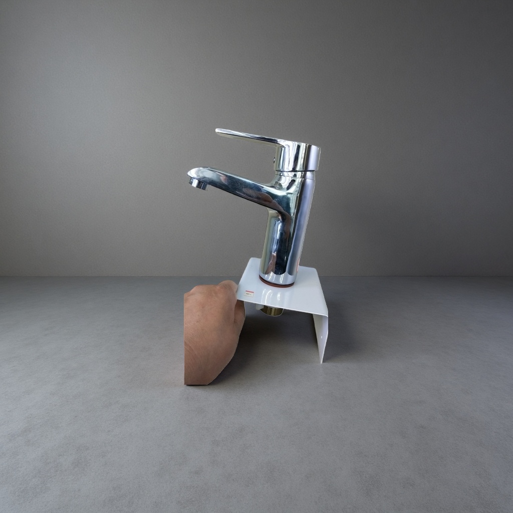Copper bathroom faucet, constant-temperature anti-scald single-hole washbasin, adjustable for hot and cold Specification image