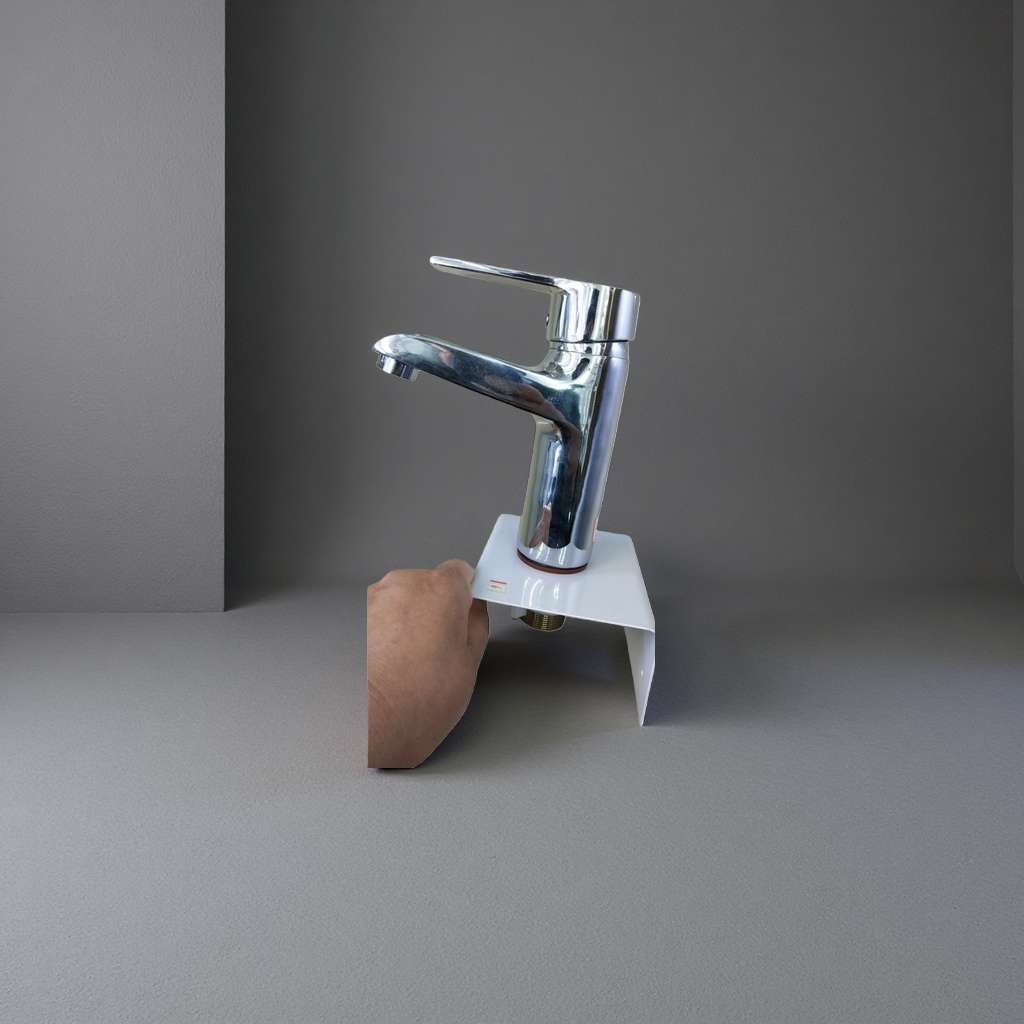 Copper bathroom faucet, constant-temperature anti-scald single-hole washbasin, adjustable for hot and cold