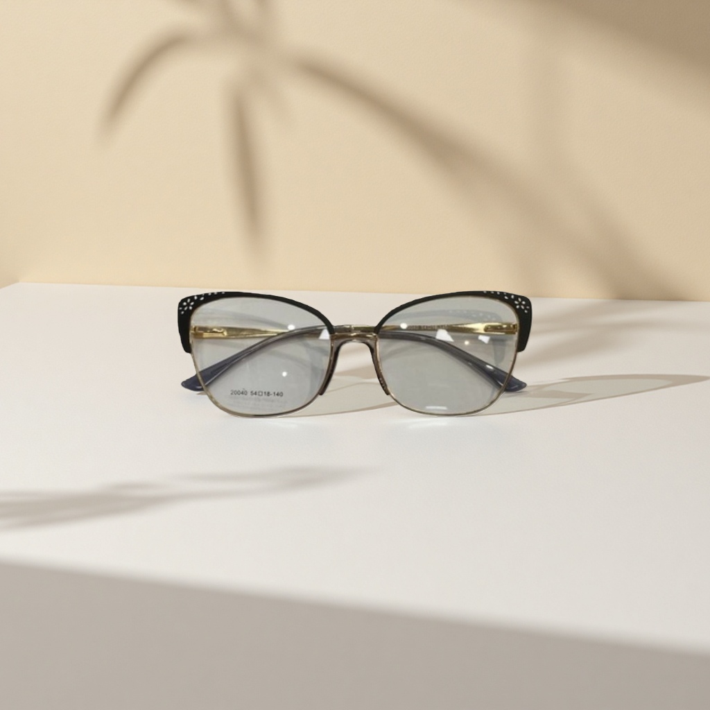 Titanium alloy frames for glasses, optical-grade lenses, ultra-light and wear-resistant, suitable for both business and casual use details Picture
