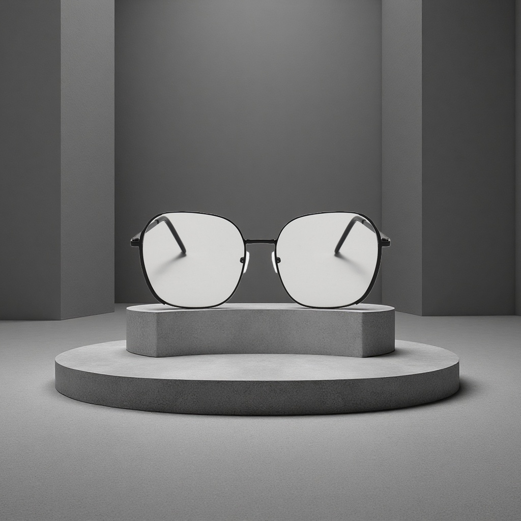 Black-framed sunglasses, fashionable UV-resistant polarized sunglasses, suitable for both men and women