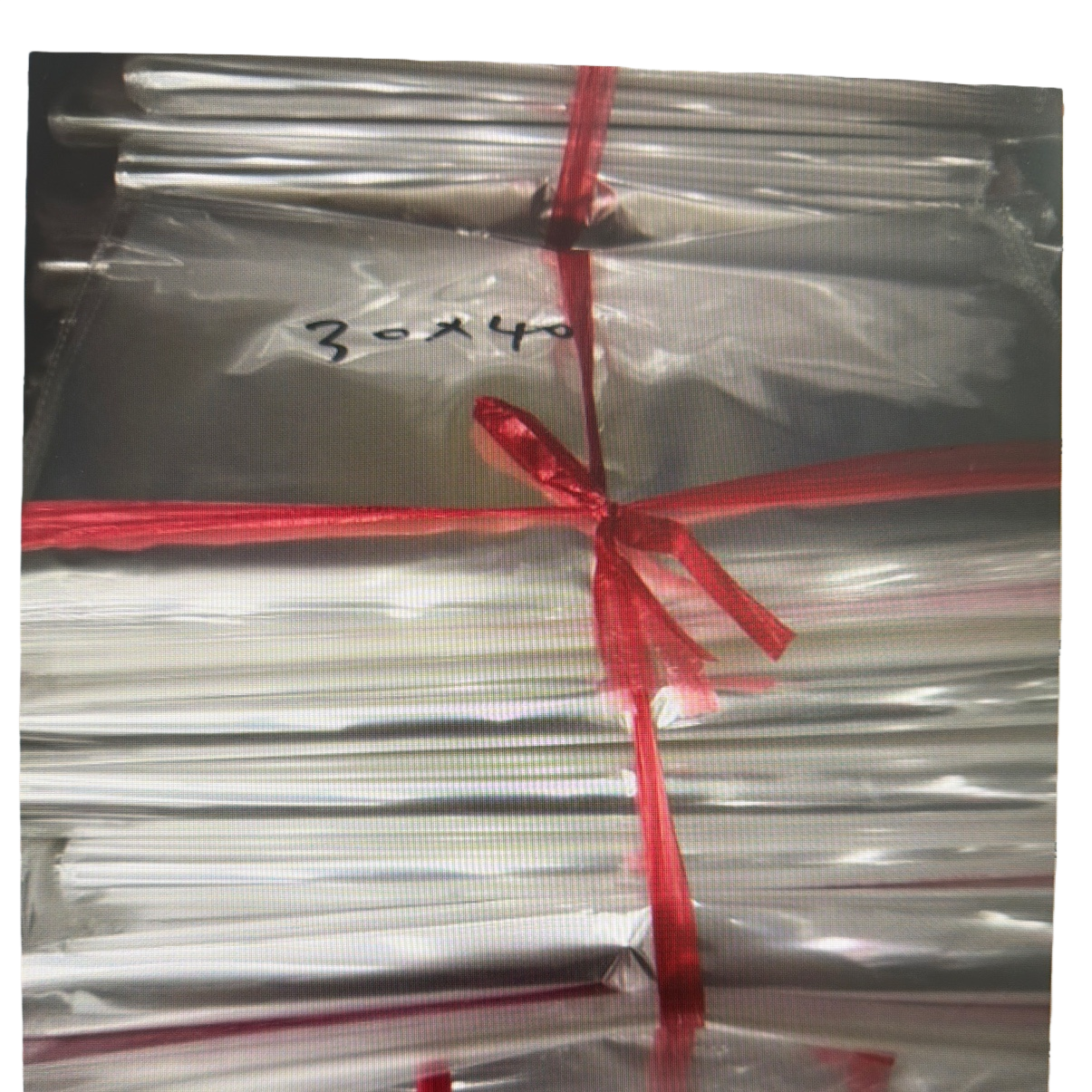 Thickened transparent plastic bag, tear-resistant, food-grade sealed preservation bag, household storage and organization bag Item Picture