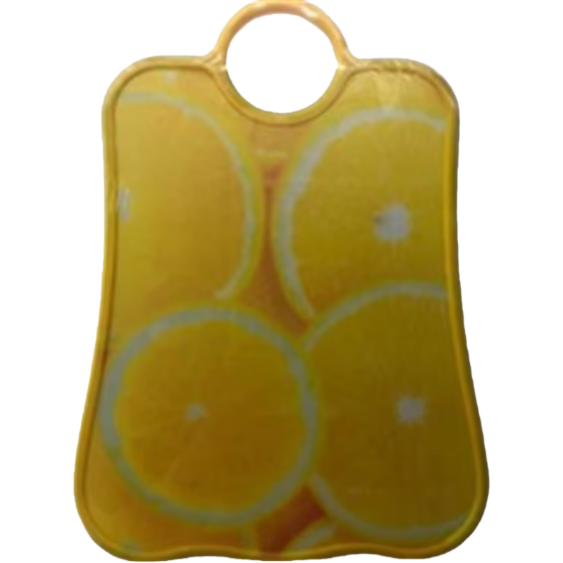 Patrón de naranja silicona aislante cojín redondo cocina antiescaldante posavasos mesa de comedor Item Picture