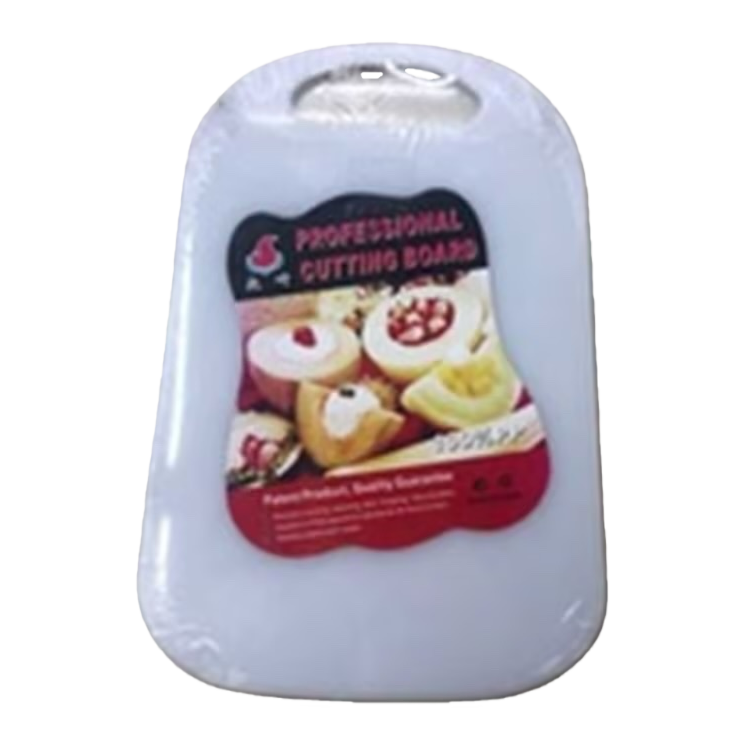 Tabla de corte de plástico blanco espesada antideslizante tabla de corte de cocina para el hogar placa de cocina de grado alimenticio Item Picture
