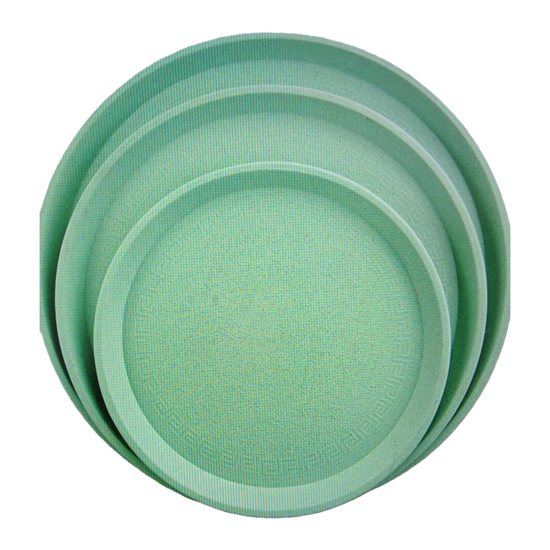Green ceramic plates, simple household dinner plates, dishwasher safe glazed tableware Item Picture