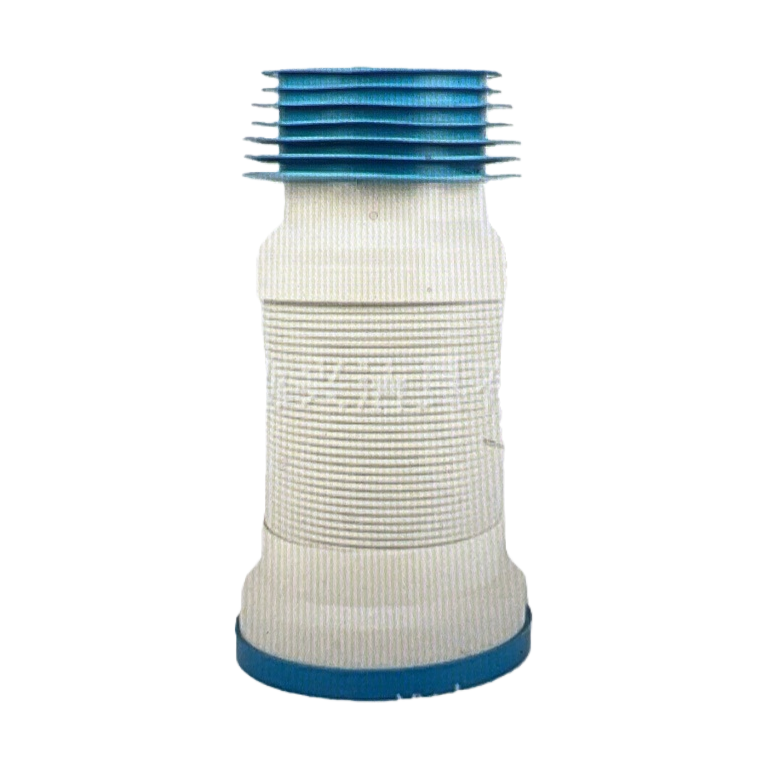مواد PVC من أنابيب التصريف اللولبية البيضاء ذات اللولب الأزرق، مقاومة للتآكل أنابيب التصريف المنزلية Item Picture
