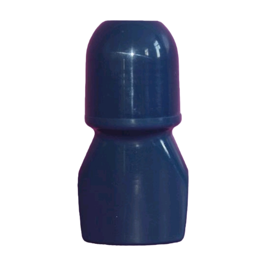 50ML 椭肩型膏体走珠瓶白底实物图