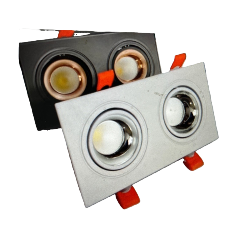 嵌入式筒灯灯具 3W 7W 12W可选 铝合金防眩射灯客厅卧室吊顶用 Item Picture